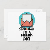 Zevende februari - Verzend een Kaart naar een Vrie (Voorkant / Achterkant)