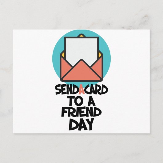 Zevende februari - Verzend een Kaart naar een Vrie (Voorkant)