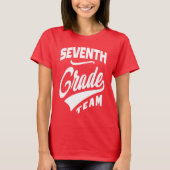 Zevende graad team t-shirt (Voorkant)