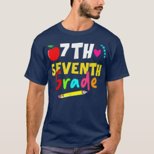 ZEVENDE graad terug naar schoolleraar T-shirt