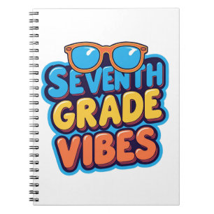 Zevende Graad Vibes Retro Zonnebril Notitieboek