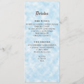 Zevende Hemel - de Kaart van het Menu (Achterkant)