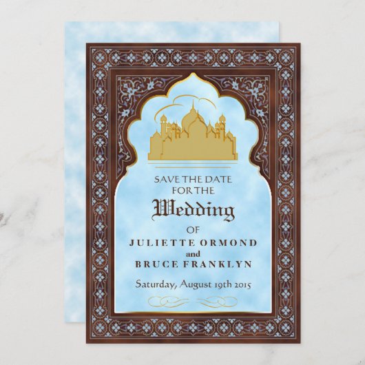 Zevende hemel - sparen de Datum Kaart (Voorkant / Achterkant)