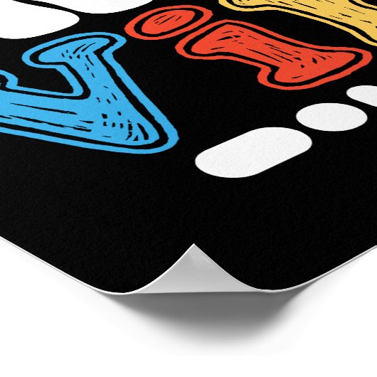 Zevende klas Vibes 7e klas leraar student Poster (Hoek)