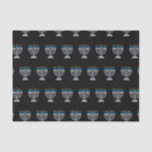 Zevende nacht Hanukkah Glitter-weefselpapier Tissuepapier<br><div class="desc">Hanukkah 2022 begint in de avond van zondag 18 december en eindigt in de avond van maandag 26 december</div>