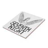 Zevende nacht tegeltje (Zijkant)