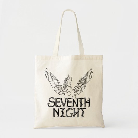 Zevende nacht tote bag (Voorkant)