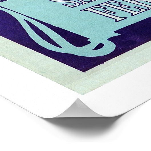 Zevende nationaal Oranje Show 1917 Poster (Hoek)