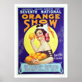 Zevende nationaal Oranje Show 1917 Poster (Voorkant)