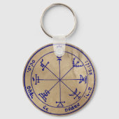Zevende Pentacle van Jupiter Sleutelhanger (Voorkant)