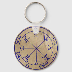 Zevende Pentacle van Jupiter Sleutelhanger
