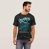 Zevende planeet van de zon, Uranus T-shirt (Voorkant volledig)