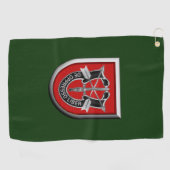 Zevende Speciale Forces Group - Aangepast Insignia Golfhanddoek (Horizontaal)