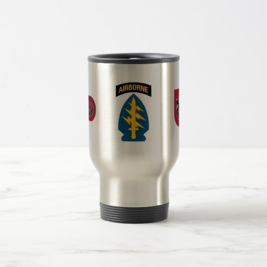 ZEVENDE SPECIALE KRACHTENGROEP TRAVEL MUG REISBEKER (Center)