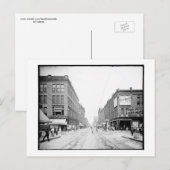 Zevende straat, St. Paul, Minnesota Briefkaart (Voorkant / Achterkant)