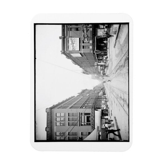 Zevende straat, St. Paul, Minnesota  Magneet (Verticaal)