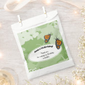 Zevende verjaardag van de Monarch van Boterfly Gro Bedankzakje (Geknipt)