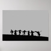 Zevende zegel van Ingmar Bergman Poster (Voorkant)