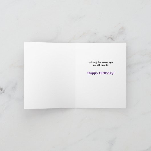 Zevenendig als ouderdomskaart kaart (Binnen)