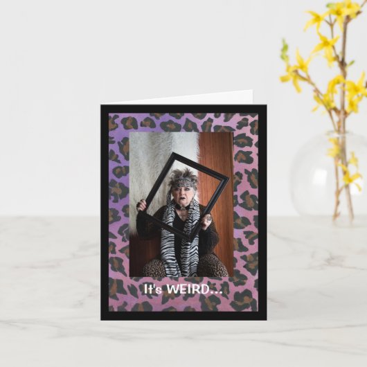 Zevenendig als ouderdomskaart kaart (Gele Bloem)