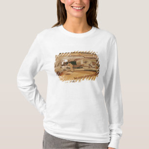 Zevenentwintig pond kanon op een slagschip t-shirt