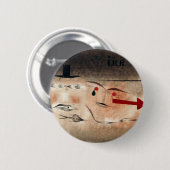 zeventien gekke (1923) van paul klee ronde button 5,7 cm (Voorkant /achterkant)