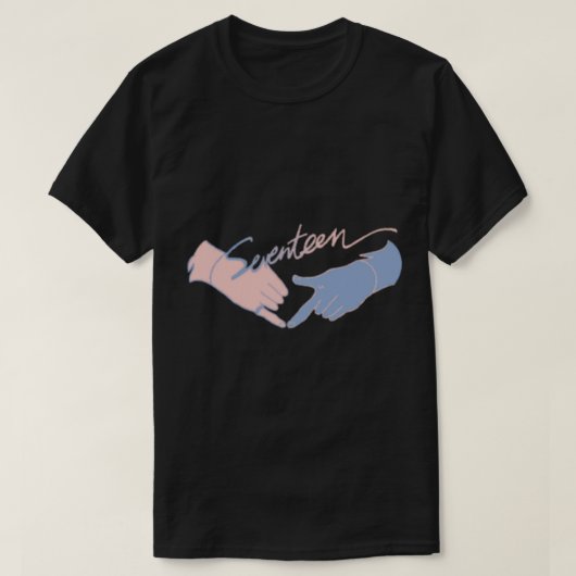 Zeventien - Hands Logo T-shirt (Design voorkant)