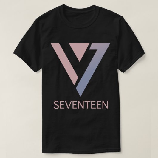 Zeventien KPOP SVT Carats Logo Design Classic T-Sh T-shirt (Design voorkant)
