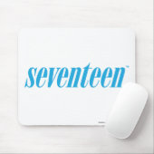 zeventien Logo-Aqua Muismat (Met muis)
