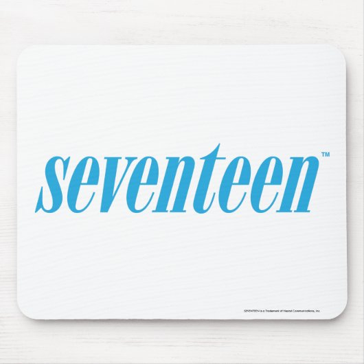 zeventien Logo-Aqua Muismat (Voorkant)