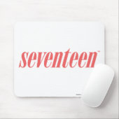 zeventien Logo-LtRoze Muismat (Met muis)
