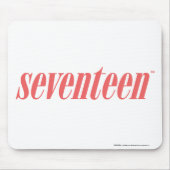 zeventien Logo-LtRoze Muismat (Voorkant)