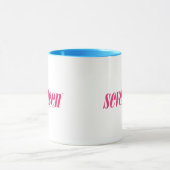 zeventien Logo-magenta Mok (Midden)