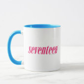 zeventien Logo-magenta Mok (Links)