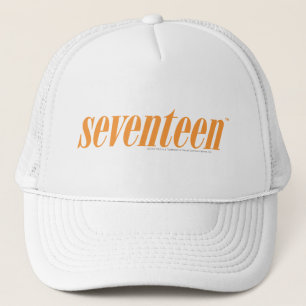 zeventien Logo-Oranje Trucker Pet