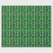 Zeventien, Nummer 17 Cadeaupapier (Vlak)