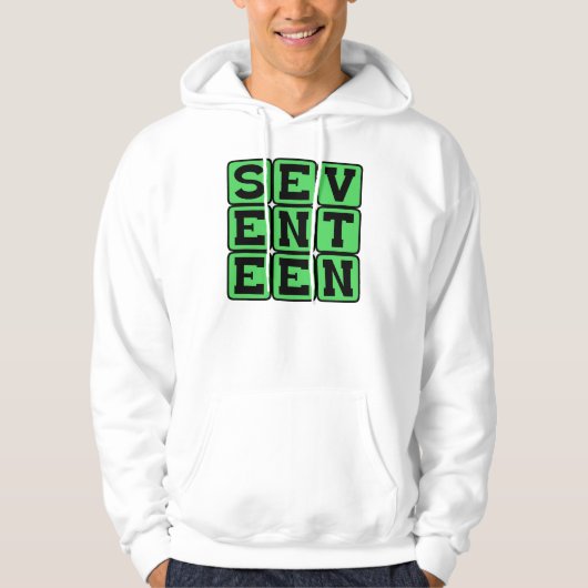 Zeventien, Nummer 17 Hoodie (Voorkant)