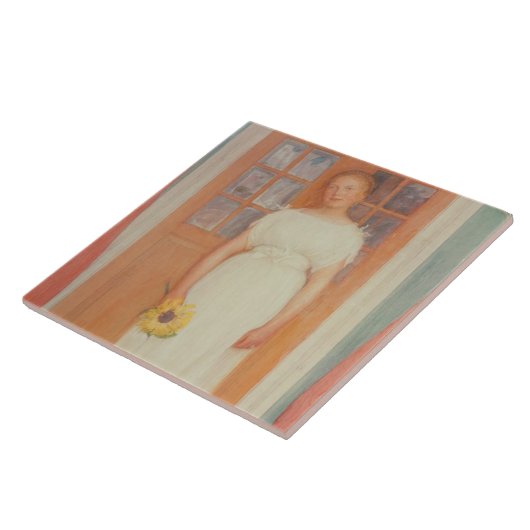 zeventien tegeltje (Zijkant)