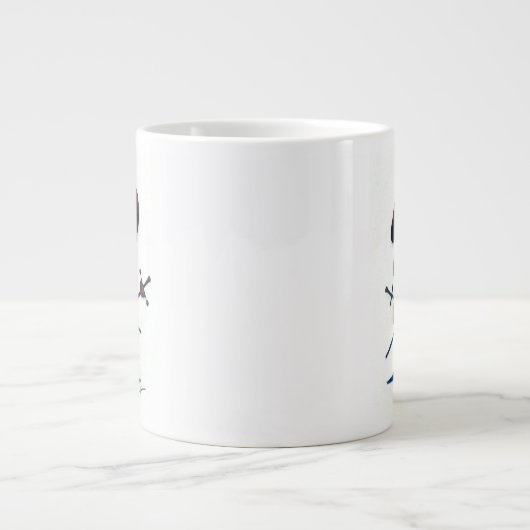 Zeventiende-eeuwse zwaardvechter Cartoon Mok (Voorkant)