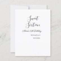 Zeventiende verjaardag brunch 16e verjaardag naam 