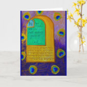 Zeventig Gezichten van God Kaart (Gele Bloem)