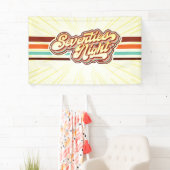 Zeventig nachtbanner spandoek (Insitu)