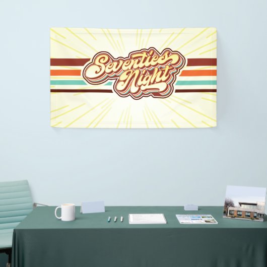 Zeventig nachtbanner spandoek (Beurs)
