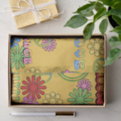 Zeventig patroon geplaveid feest tissuepapier hipp (Geschenk)