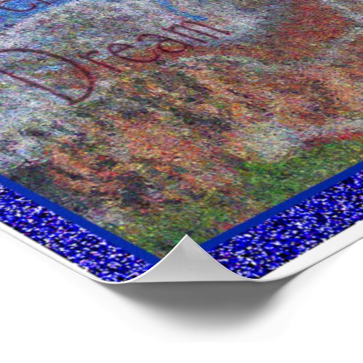 Zeventiger Droom De Meid Poster (Hoek)