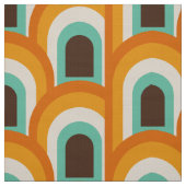 Zeventiger Midden-Eeuw Retro stof (Swatch)