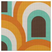 Zeventiger Midden-Eeuw Retro stof (Close Up)