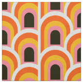 Zeventiger retro stof patroon (Swatch)