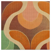 Zeventiger retro stof patroon (Close Up)