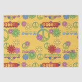 Zeventij hippie-patroonpapier tissuepapier (Voorkant)